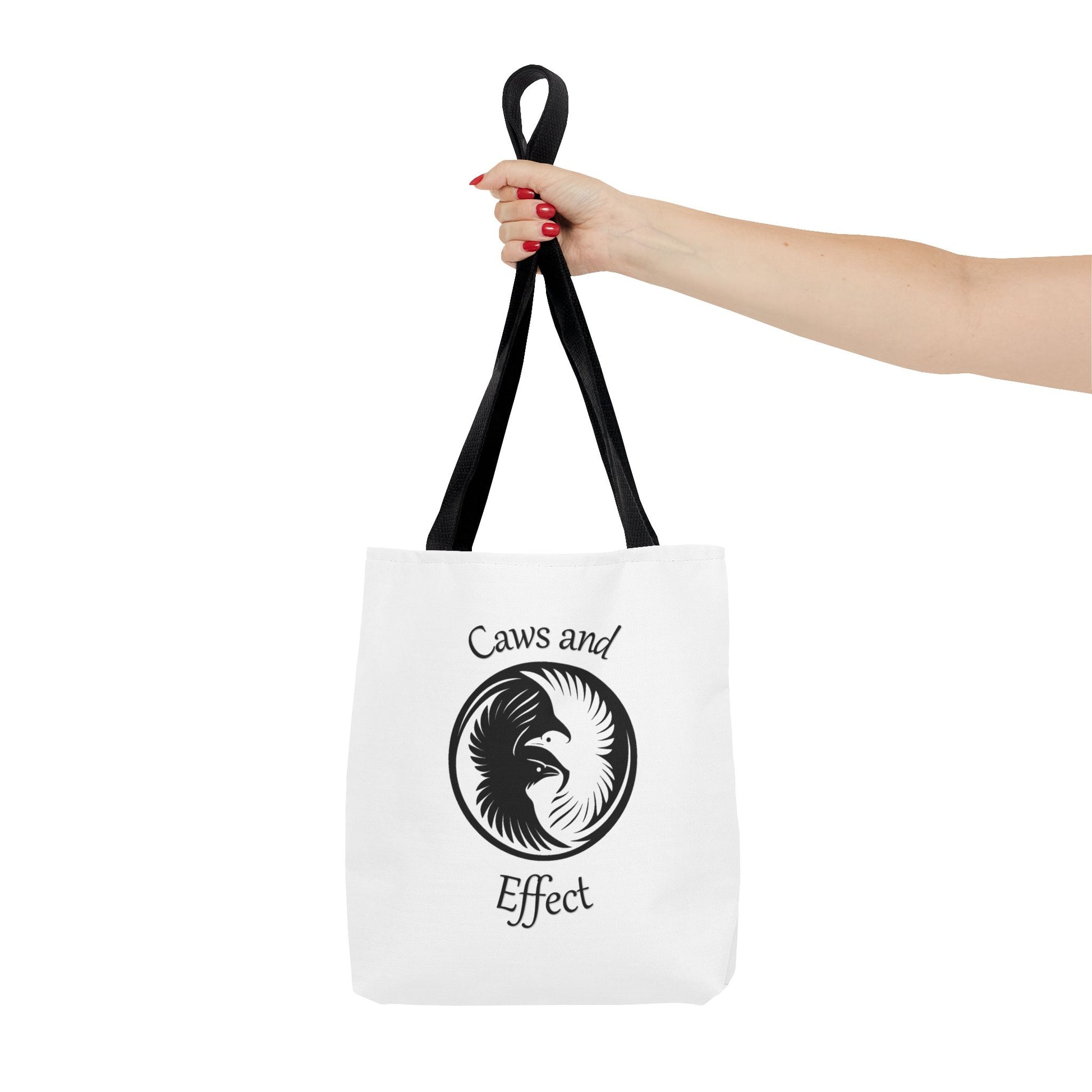 Caws and Effect Tote – Carry the Symbol. For books, bones, and everything in between.