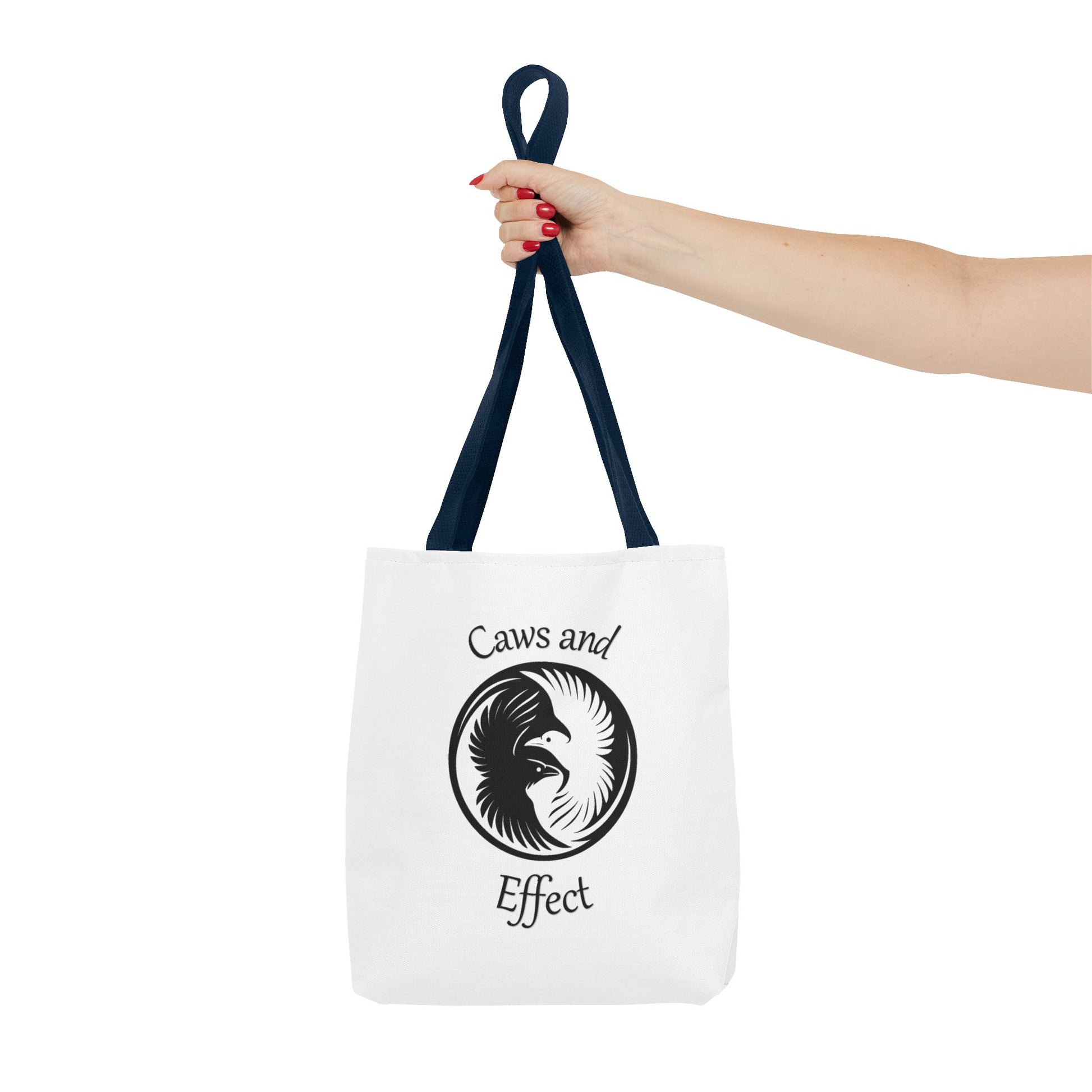 Caws and Effect Tote – Carry the Symbol. For books, bones, and everything in between.