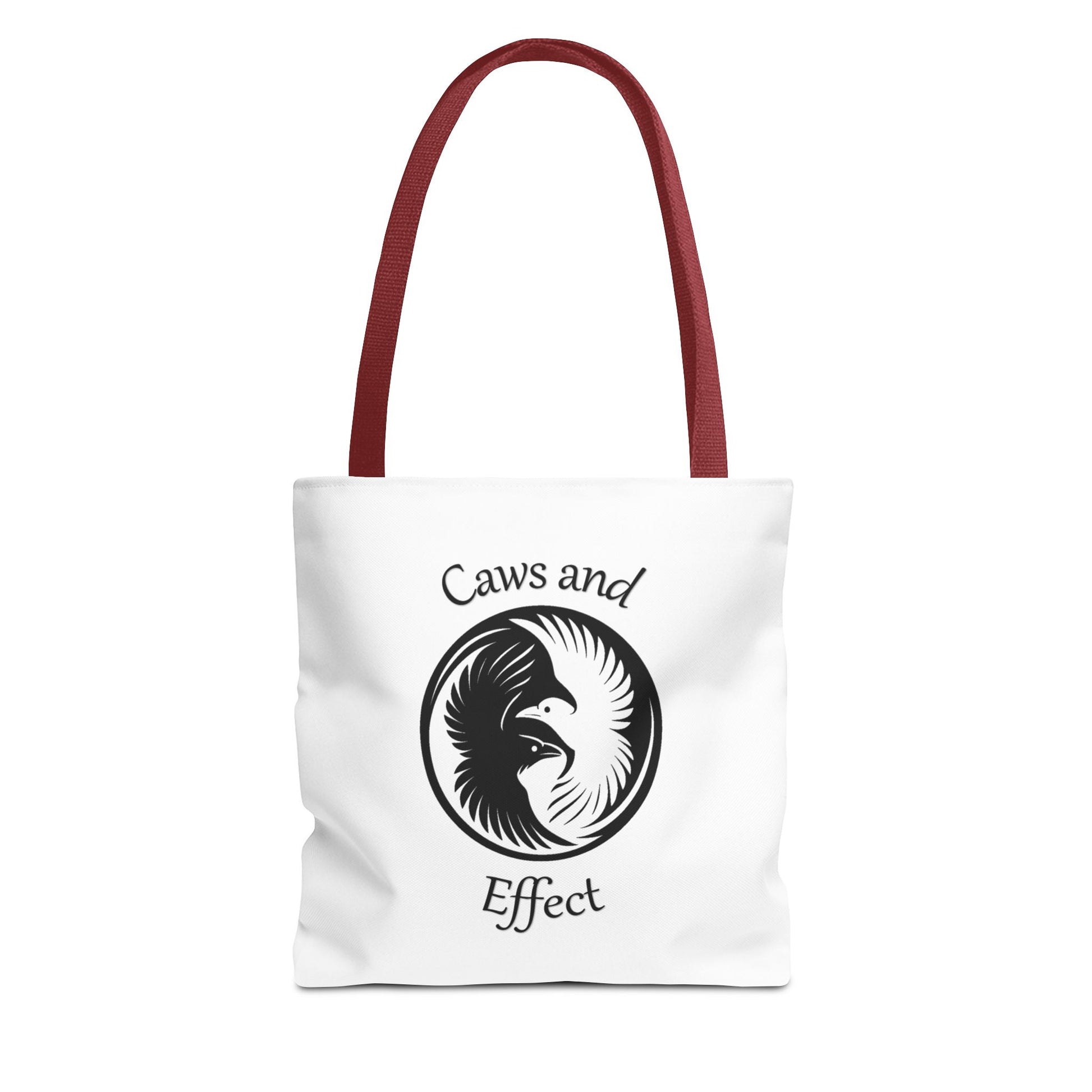 Caws and Effect Tote – Carry the Symbol. For books, bones, and everything in between.