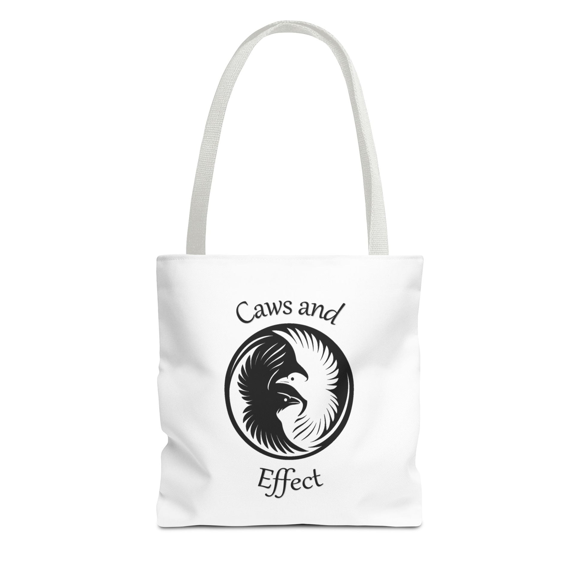 Caws and Effect Tote – Carry the Symbol. For books, bones, and everything in between.