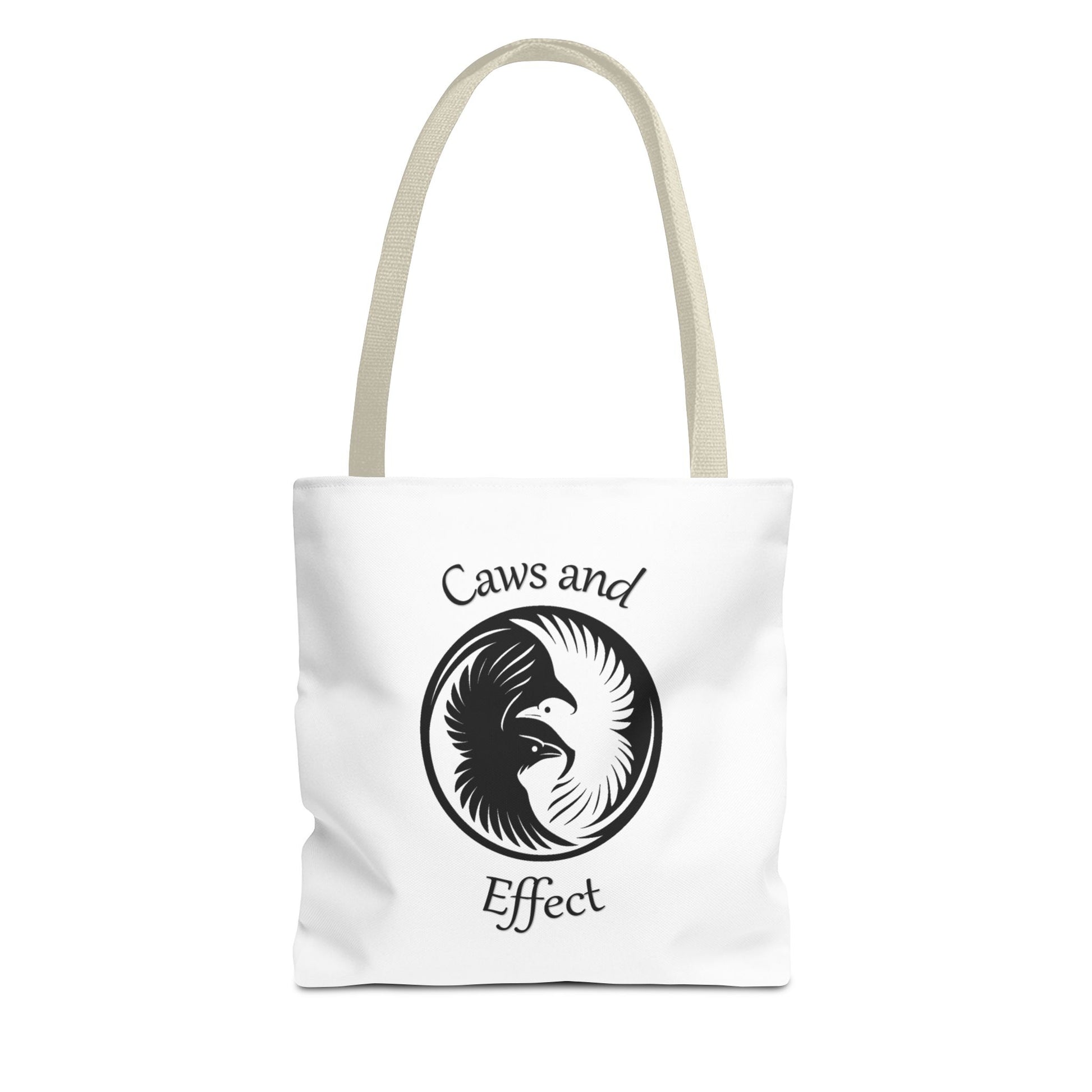 Caws and Effect Tote – Carry the Symbol. For books, bones, and everything in between.