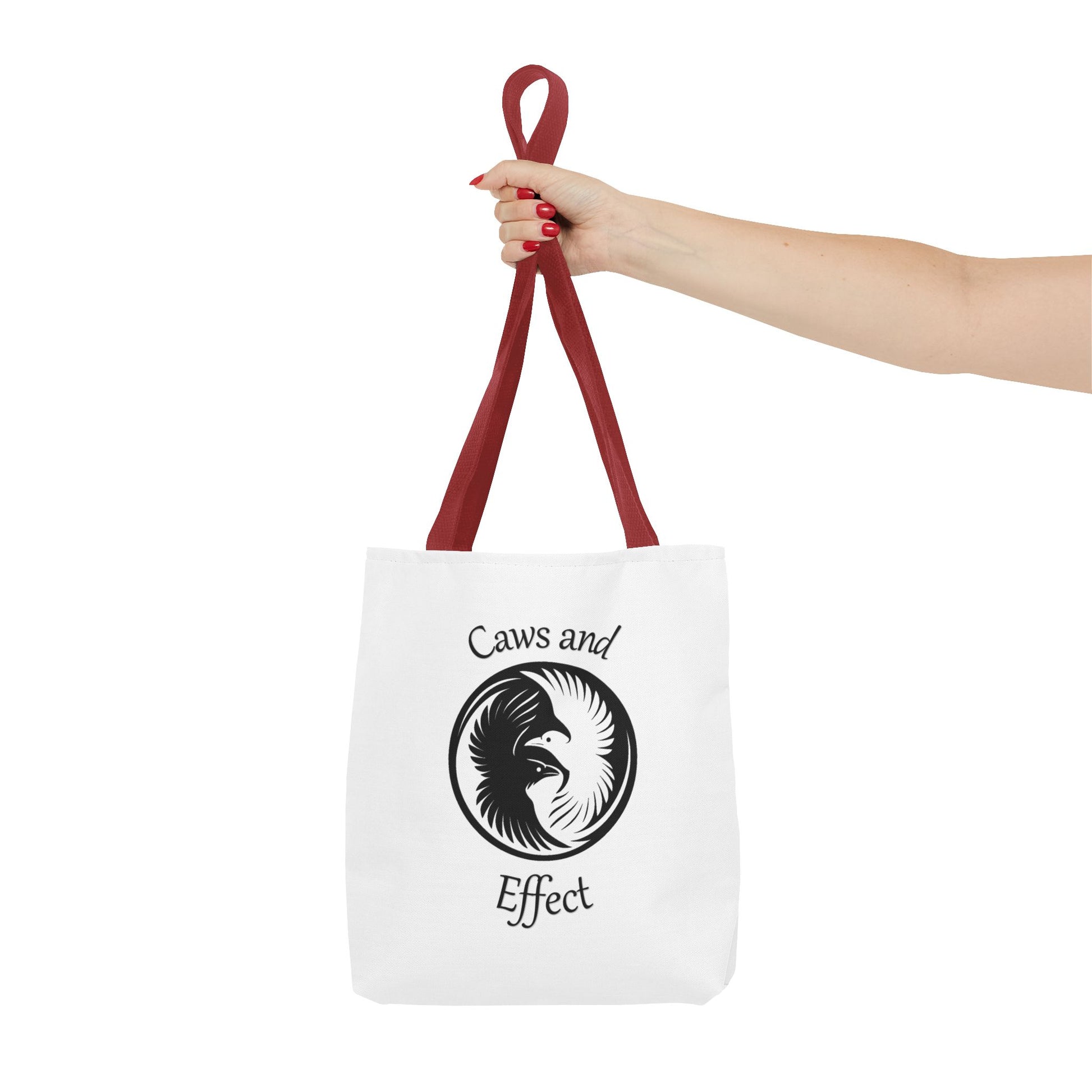 Caws and Effect Tote – Carry the Symbol. For books, bones, and everything in between.