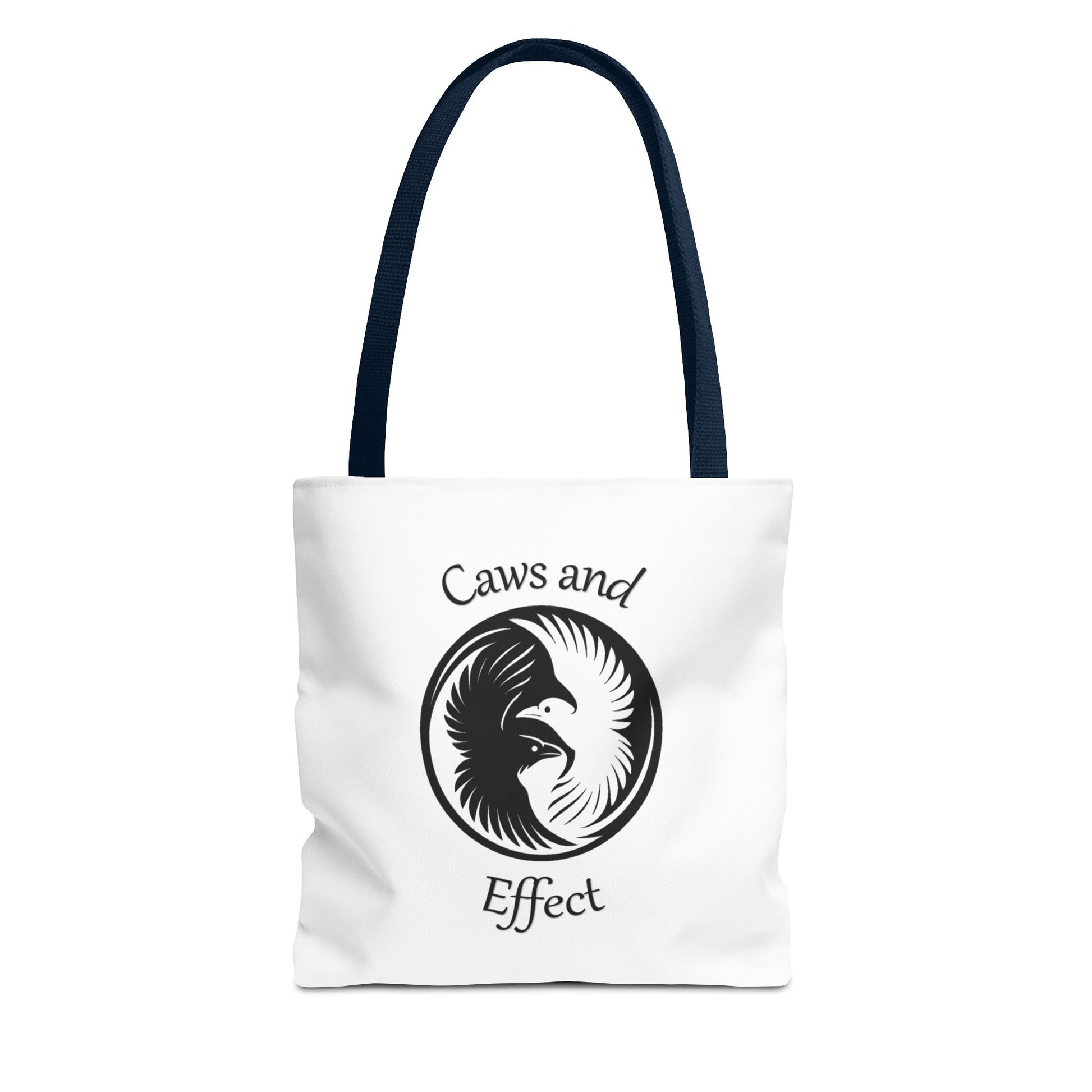 Caws and Effect Tote – Carry the Symbol. For books, bones, and everything in between.