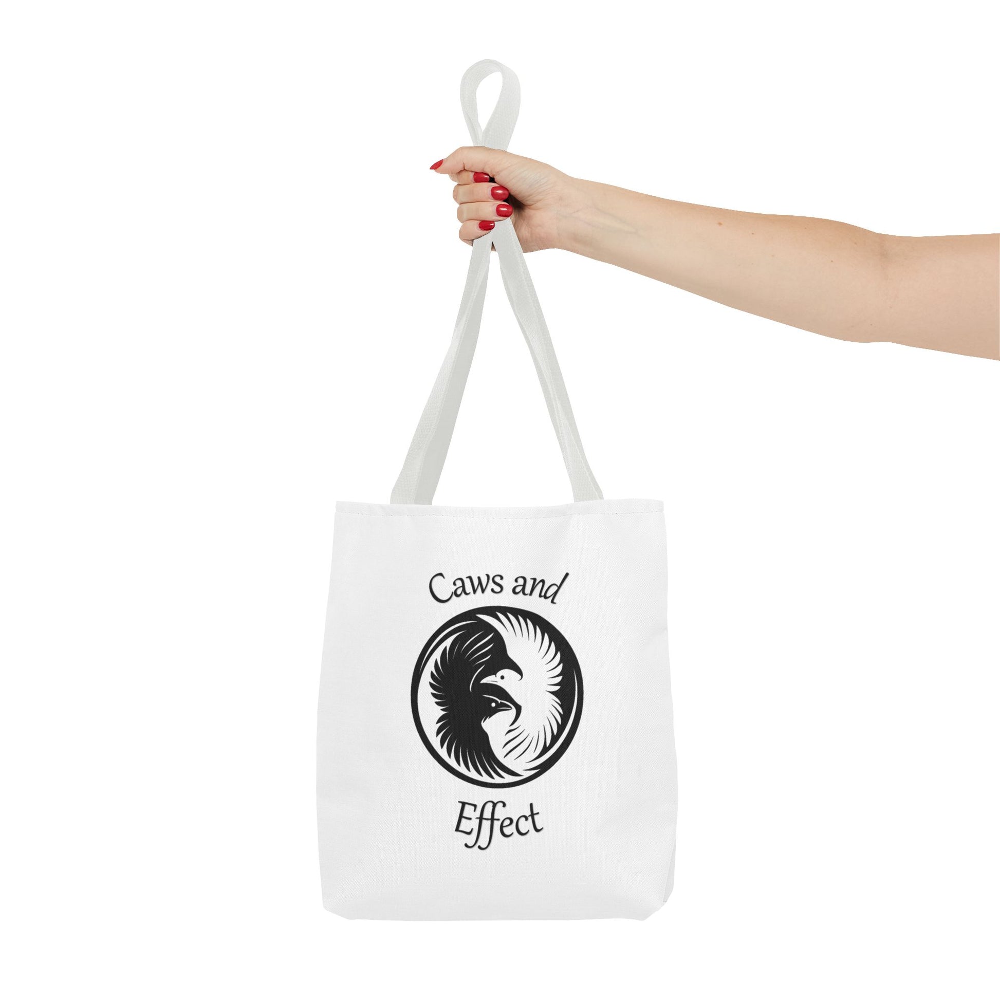 Caws and Effect Tote – Carry the Symbol. For books, bones, and everything in between.