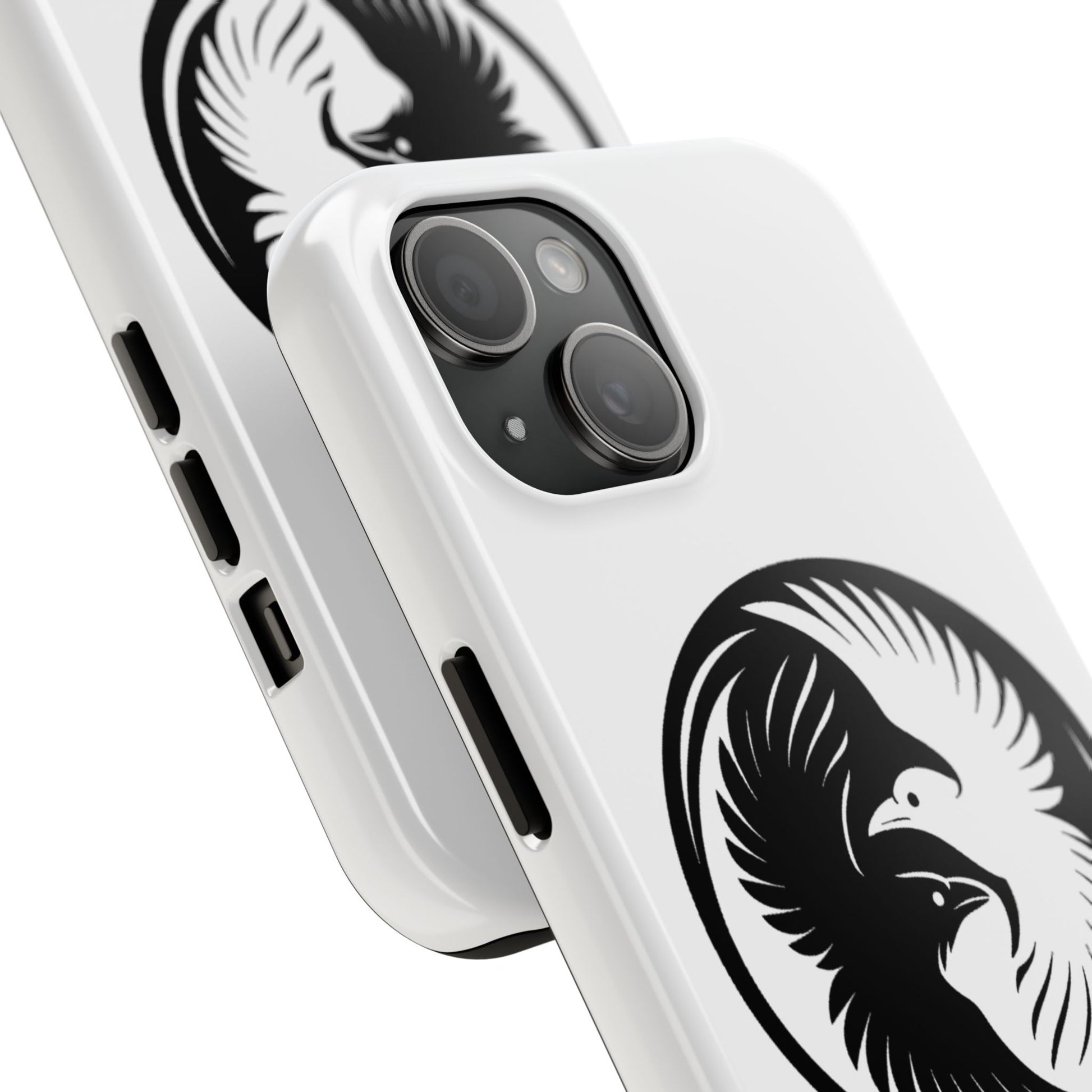 Raven Sigil Phone Case – Guardian Glyph. Protection with presence.