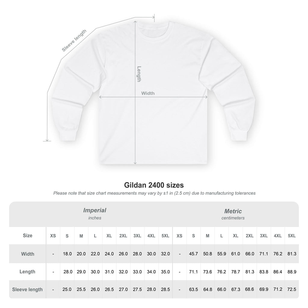 Caws and Effect Long Sleeve Tee - Night Shift. For twilight walks and inward hours.