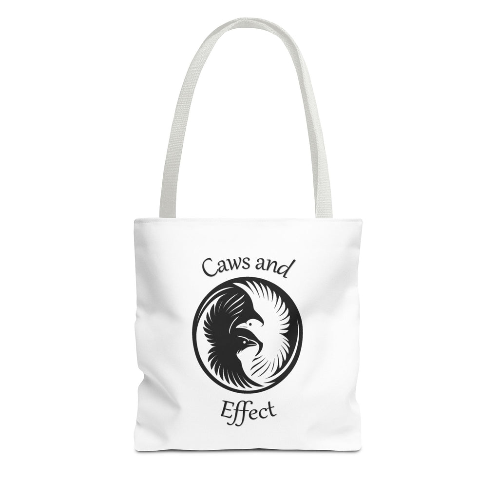 Caws and Effect Tote – Carry the Symbol. For books, bones, and everything in between.