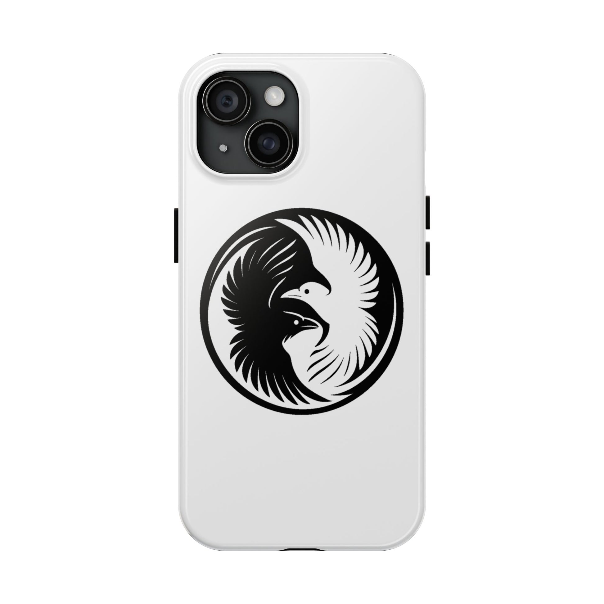 Raven Sigil Phone Case – Guardian Glyph. Protection with presence.