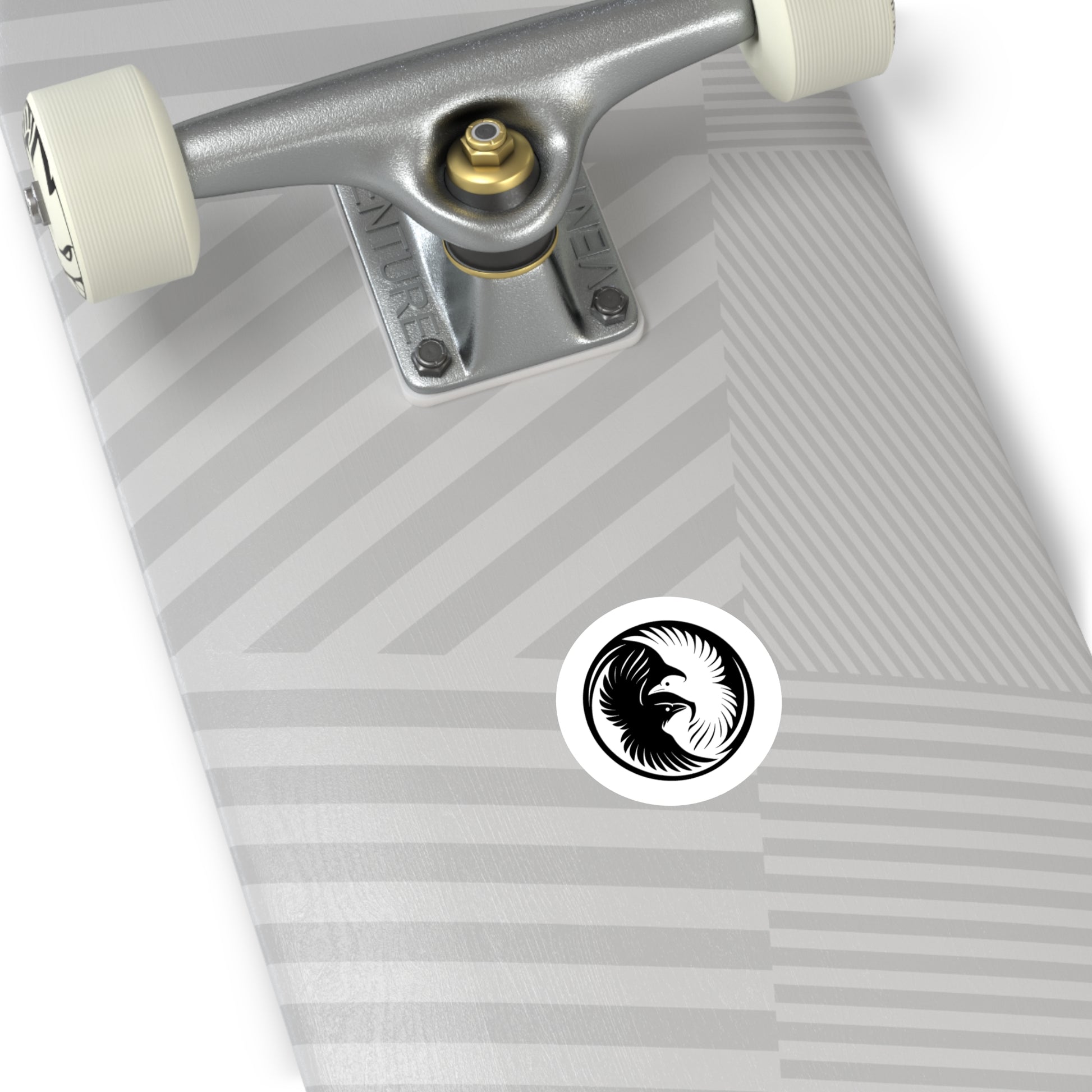 Yin-Yang Raven Sigil Sticker – Mark of Balance.