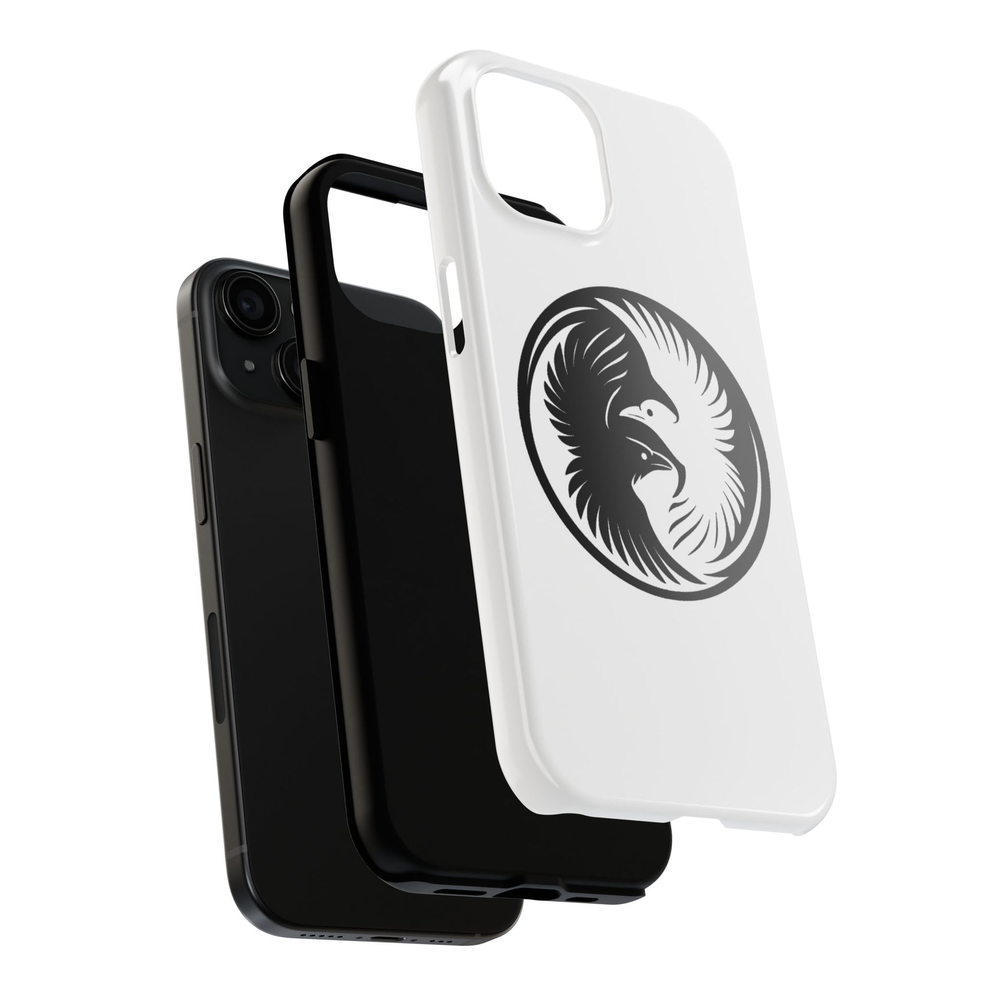 Raven Sigil Phone Case – Guardian Glyph. Protection with presence.