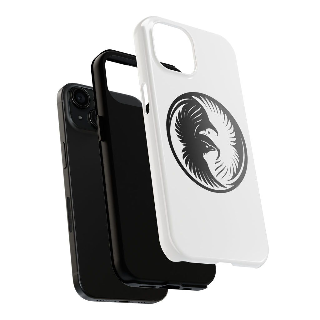 Raven Sigil Phone Case – Guardian Glyph. Protection with presence.